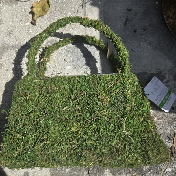 NWT 8.8" Decorative Moss Purse by Ashland - Picture 5 of 8